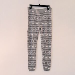Xhilaration Gray Patterned Leggings